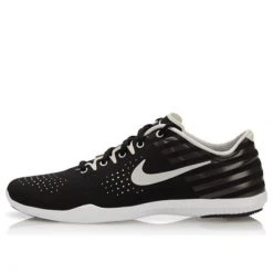 Nike Studio Trainer Print Black/White Marathon Running Shoes (Low Tops/Women's/Wear-resistant/Non-Slip) 644205-014