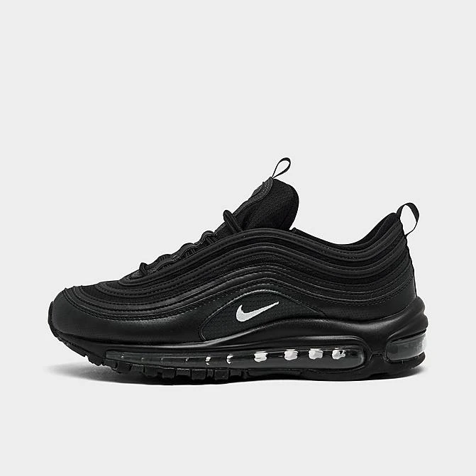 Big Kids' Nike Air Max 97 Casual Shoes Black/White/Anthracite - 921522 011
