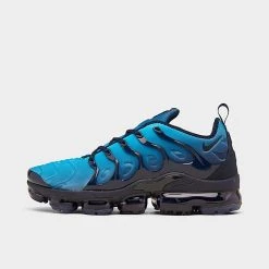 Nike Air VaporMax Plus Running Shoes Obsidian/Obsidian/Photo Blue - 924453 401