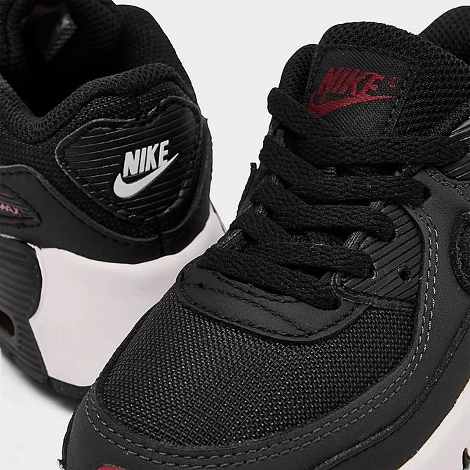 Kids' Toddler Nike Air Max 90 Casual Shoes Anthracite/Black/Team Red/Summit White - CD6868 022 - Image 3