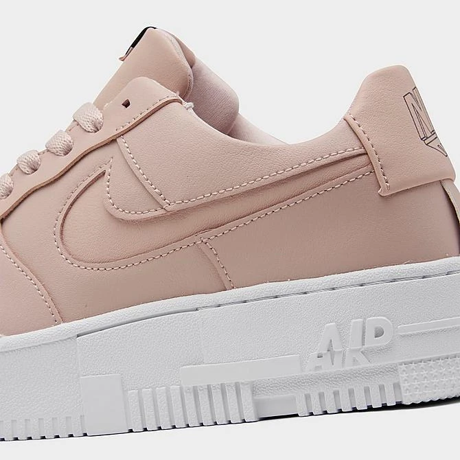Women's Nike Air Force 1 Pixel Casual Shoes Particle Beige/Particle Beige/Black - CK6649 200 - Image 3