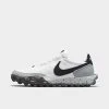 Women's Nike Waffle Racer Crater Casual Shoes Summit White/Black/Photon Dusk - CT1983 104