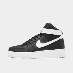 Men's Nike Air Force 1 High '07 Casual Shoes Black/White - CT2303 002