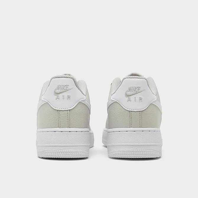 Big Kids' Nike Air Force 1 Low Casual Shoes Light Bone/White - CT3839 001 - Image 4