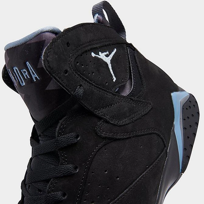 Nike Air Jordan Retro 7 Basketball Shoes Black/Chambray/Light Graphite/White - CU9307 004 - Image 3