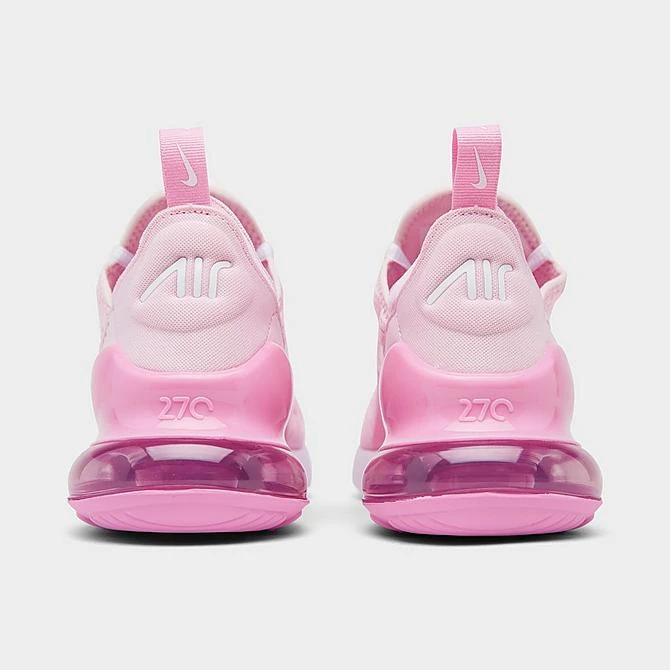 Girls' Big Kids' Nike Air Max 270 Casual Shoes Pink Foam/White/Pink Rise - CV9645 600 - Image 4