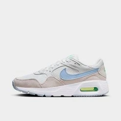 Women's Nike Air Max SC Casual Shoes White/Pearl Pink/Green Strike/Cobalt Bliss - CW4554 113