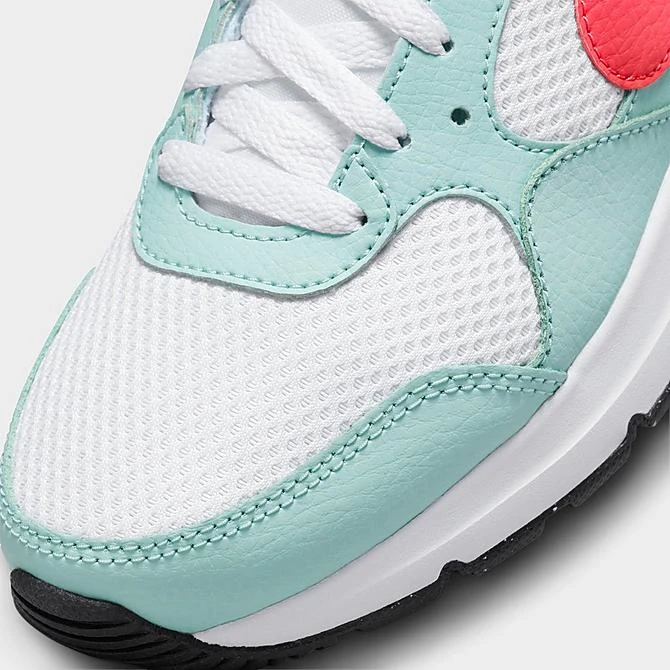 Women's Nike Air Max SC Casual Shoes White/Jade Ice/Black/Light Fusion Red - CW4554 115 - Image 3