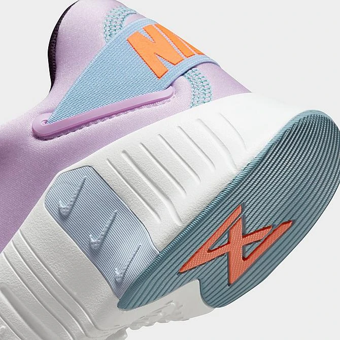 Women's Nike Free Metcon 4 Training Shoes Doll/Worn Blue/Light Marine/Black - CZ0596 555 - Image 3