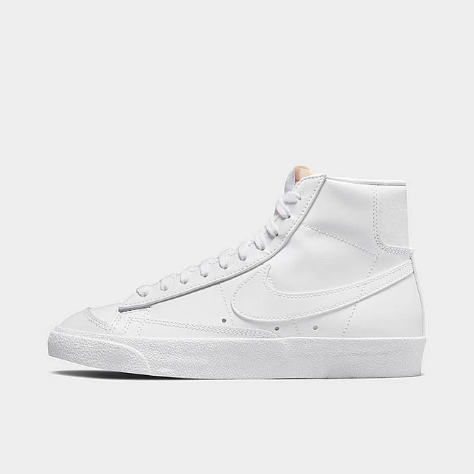 Women's Nike Blazer Mid '77 Casual Shoes White/White/White/Black - CZ1055 117