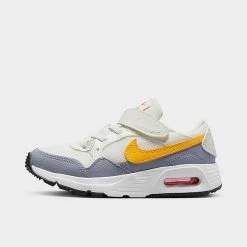 Little Kids' Nike Air Max SC Casual Shoes Sail/Indigo Haze/White/Laser Orange - CZ5356 116