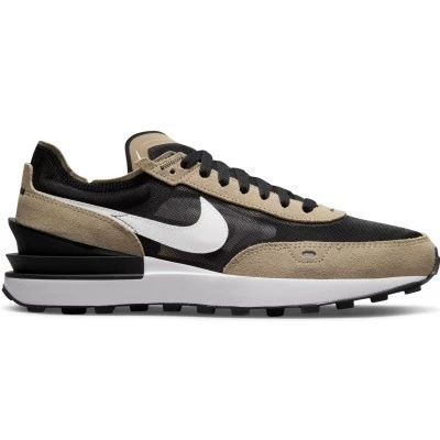 Nike Waffle One Black Khaki Athletic Shoes DA7995-002