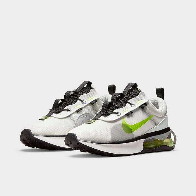 Little Kids' Nike Air Max 2021 Casual Shoes Summit White/Volt/Photon Dust/Black - DB1109 102 - Image 2