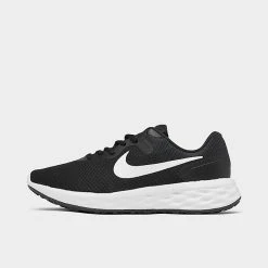 Women's Nike Revolution 6 Next Nature Running Shoes Black/White/Dark Smoke Grey/Cool Grey - DC3729 003