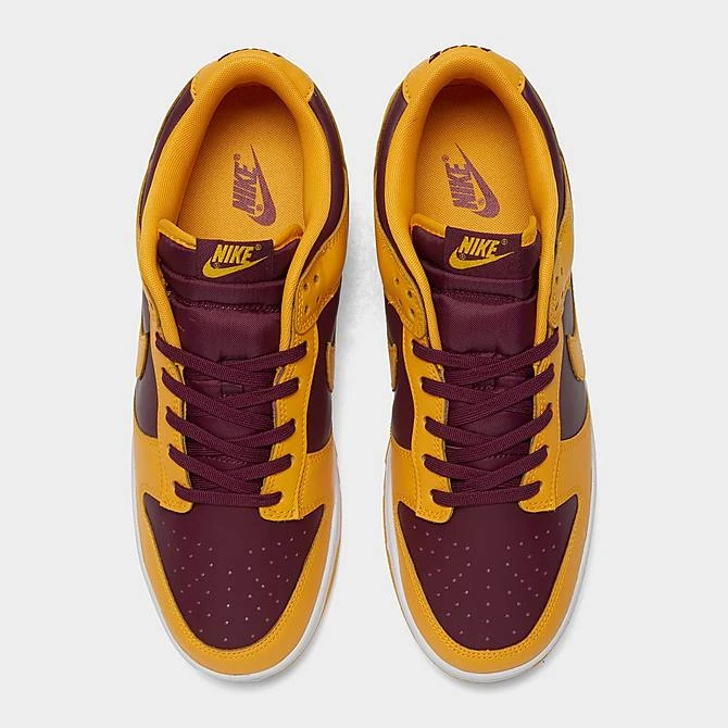Nike Dunk Low Retro Casual Shoes University Gold/Deep Maroon/White - DD1391 702 - Image 5