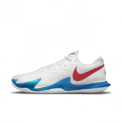 NikeCourt Zoom Vapor Cage 4 Rafa Men's Hard Court Tennis Shoes - White