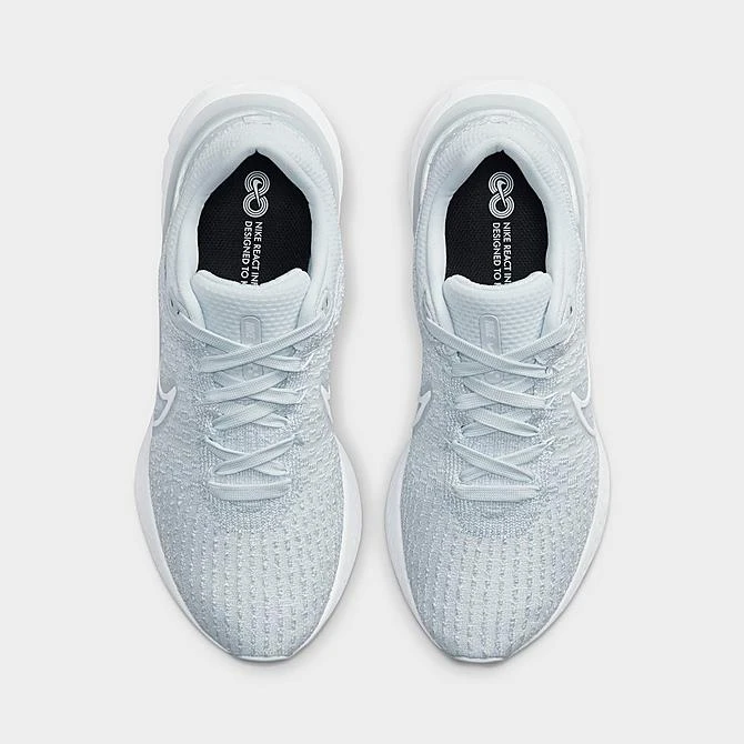 Women's Nike React Infinity 3 Running Shoes Pure Platinum/White - DD3024 004 - Image 5
