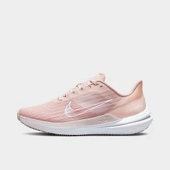 Women's Nike Winflo 9 Running Shoes Pink Oxford/Barely Rose/White - DD8686 600