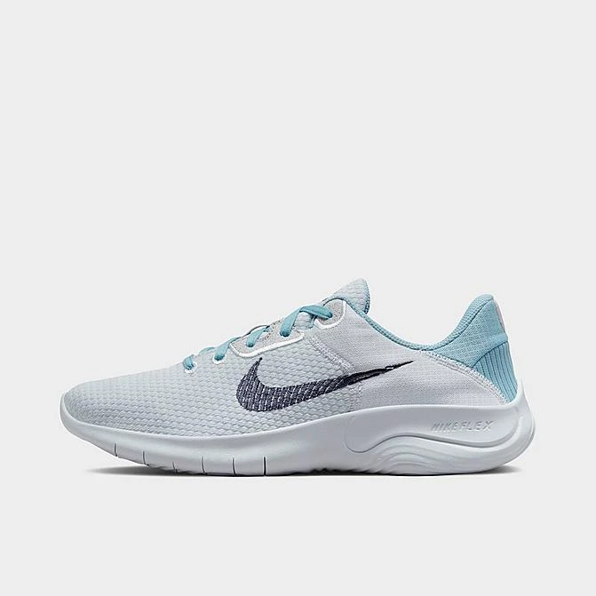 Nike Flex Experience Run 11 Running Shoes Pure Platinum/Thunder Blue/Worn Blue - DD9284 006