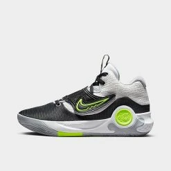 Nike KD Trey 5 X Basketball Shoes White/Black/Wolf Grey/Volt - DD9538 101