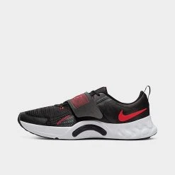 Men's Nike Renew Retaliation 4 Training Shoes Black/Smoke Grey/University Red - DH0606 002
