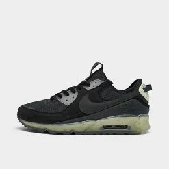 Men's Nike Air Max Terrascape 90 Casual Shoes Black/Dark Grey/Lime Ice/Anthracite/Dark Smoke Grey - DH2973A 001