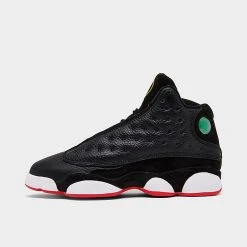 Nike Big Kids' Air Jordan Retro 13 Basketball Shoes Black/True Red/White - DJ3003 062