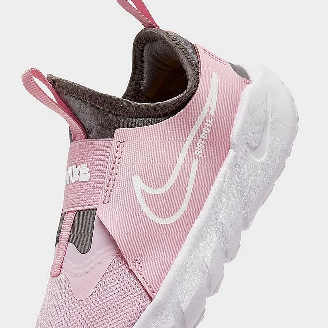 Girls' Little Kids' Nike Flex Runner 2 Running Shoes Light Atomic Pink/Solar Flare/Black - DJ6040G 600 - Image 3
