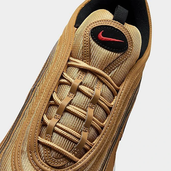 Men's Nike Air Max 97 Casual Shoes Metallic Gold/Varsity Red/Black/White - DM0028 700 - Image 3