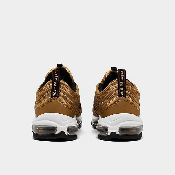 Men's Nike Air Max 97 Casual Shoes Metallic Gold/Varsity Red/Black/White - DM0028 700 - Image 4