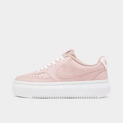 Women's Nike Court Vision Alta Casual Shoes Pink Oxford/White/Light Soft Pink/Pink Oxford - DM0113 600