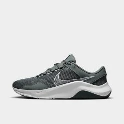 Men's Nike Legend Essential 3 Next Nature Training Shoes Smoke Grey/Dark Smoke Grey/White - DM1120 002
