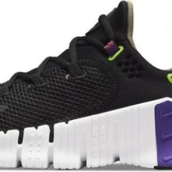 Nike Free Metcon 4 Black Electric Green Marathon Running Shoes/Sneakers DM9589-031