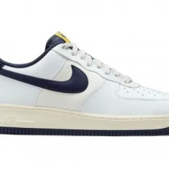 Nike Air Force 1 '07 LV8 White Midnight Navy Sneakers/Shoes DO5220-141