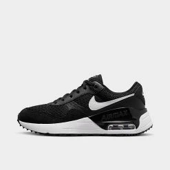 Big Kids' Nike Air Max SYSTM Casual Shoes Black/Wolf Grey/White - DQ0284 001