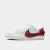 Women's Nike Blazer Low '77 Jumbo Casual Shoes White/Cinnabar/Black/Dark Beetroot - DQ1470 104