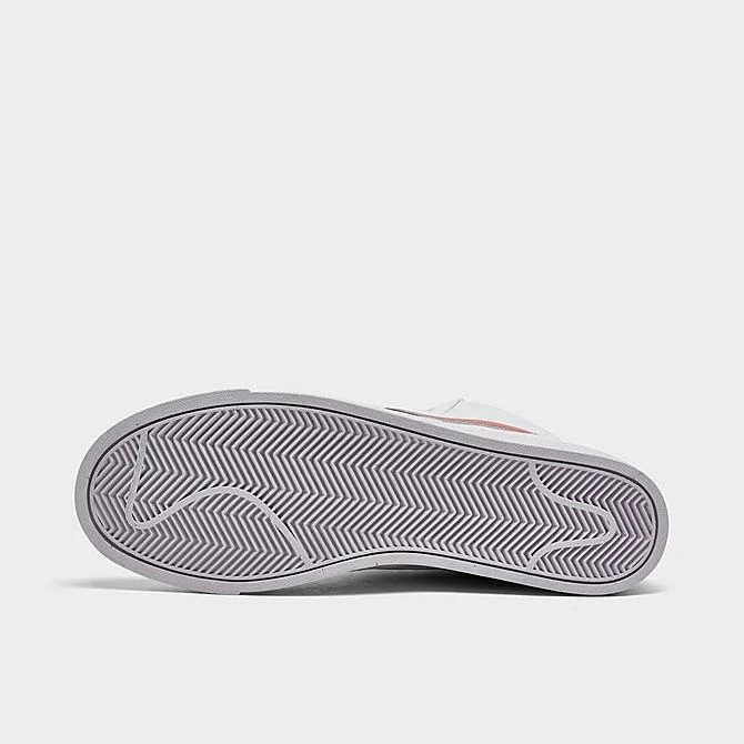 Women's Nike Blazer Mid '77 Next Nature Casual Shoes White/Night Maroon/Siren Red/Red Stardust - DQ4124 105 - Image 6