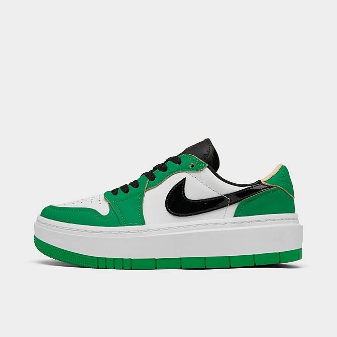Nike Women's Air Jordan 1 Elevate Low SE Casual Shoes Lucky Green/Black/White/White Onyx - DQ8394 301
