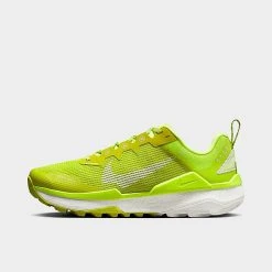 Women's Nike React Wildhorse 8 Trail Running Shoes Bright Cactus/Volt/Summit White - DR2689 300