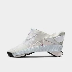 Women's Nike Go FlyEase Running Shoes White/Black/Sail/Phantom/Fuchsia Dream - DR5540 104