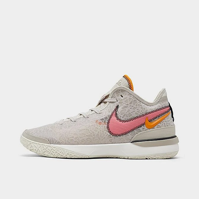 Nike Zoom LeBron NXXT Gen Basketball Shoes Light Orewood Brown/Sesame/Sail/Coral Chalk - DR8784 100