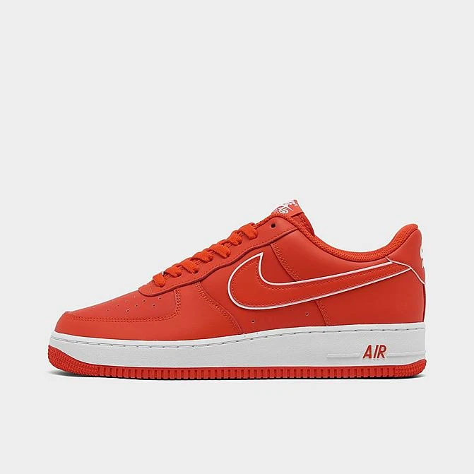 Men's Nike Air Force 1 Low Casual Shoes Picante Red/Picante Red/White - DV0788 600