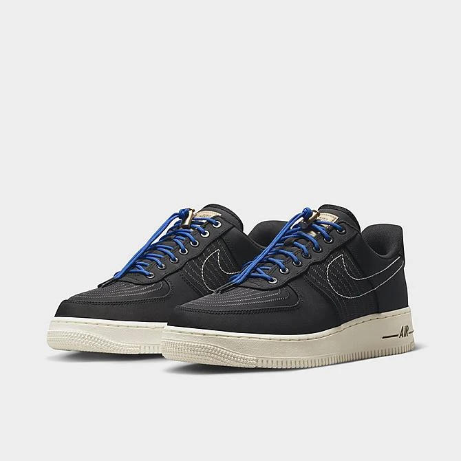 Men's Nike Air Force 1 '07 LV8 SE Nike Moving Company Casual Shoes Black/Sail/Black/Anthracite - DV0794 001 - Image 2