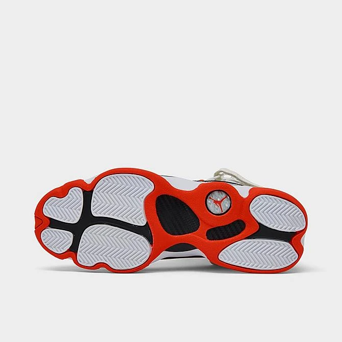 Nike Big Kids' Jordan 6 Rings Basketball Shoes White/Team Orange/Black/Sail - DV1345 108 - Image 6