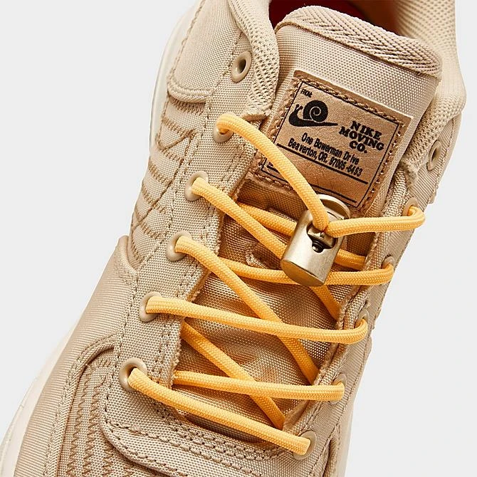 Big Kids' Nike Air Force 1 LV8 3 SE Casual Shoes Sanddrift/Citron Pulse/Hemp/Sail - DV1622 100 - Image 3