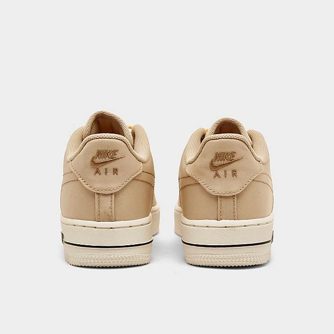 Big Kids' Nike Air Force 1 LV8 3 SE Casual Shoes Sanddrift/Citron Pulse/Hemp/Sail - DV1622 100 - Image 4