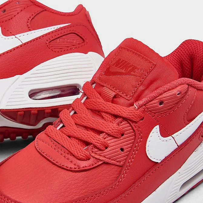 Kids' Toddler Nike Air Max 90 Casual Shoes Track Red/White/Mystic Red - DV3609 600 - Image 3