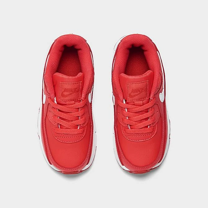 Kids' Toddler Nike Air Max 90 Casual Shoes Track Red/White/Mystic Red - DV3609 600 - Image 5