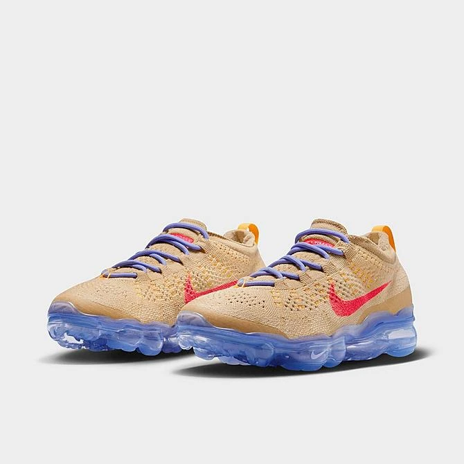 Women's Nike Air VaporMax 2023 Flyknit Next Nature Running Shoes Pale Vanilla/Sail/Sesame/Sea Coral - DV6840 200 - Image 2