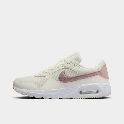 Women's Nike Air Max SC Casual Shoes Sail/Pink Oxford/Phantom/White - DV6842 100
